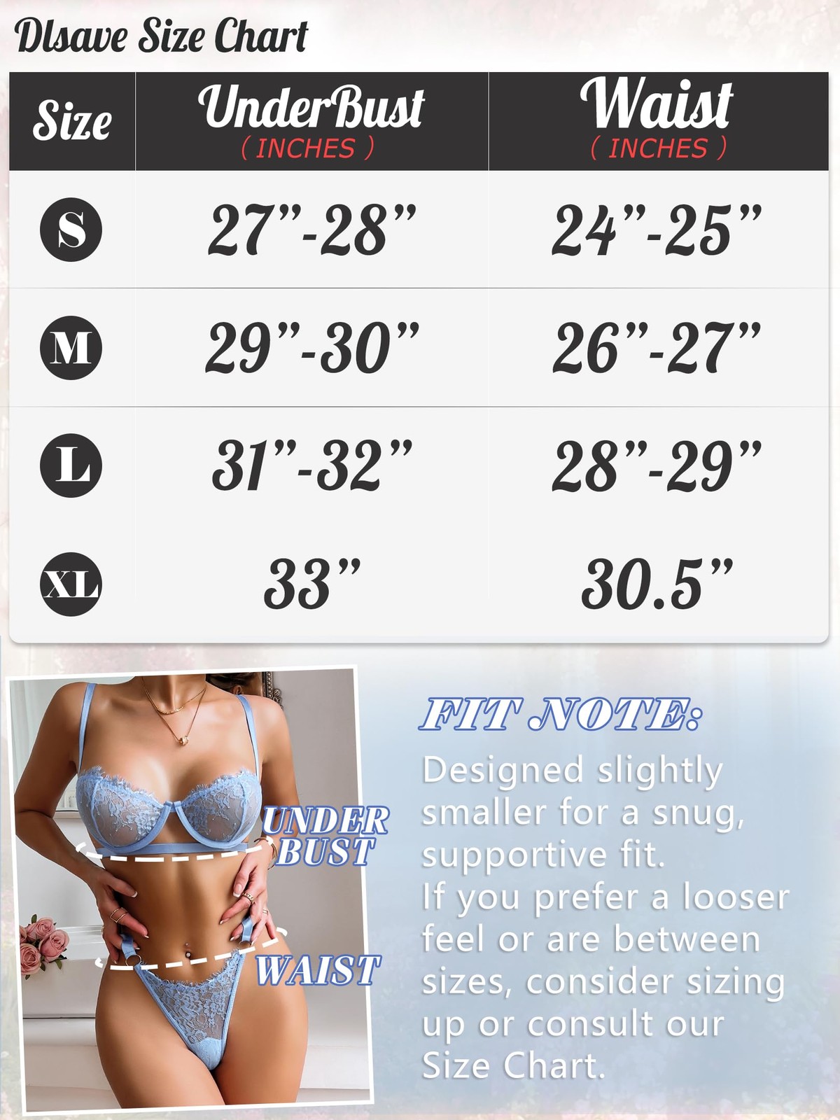 Sexy Lingerie for Women Eyelash Lace Mesh Matching Bra and Panty Sets Push Up... gallery