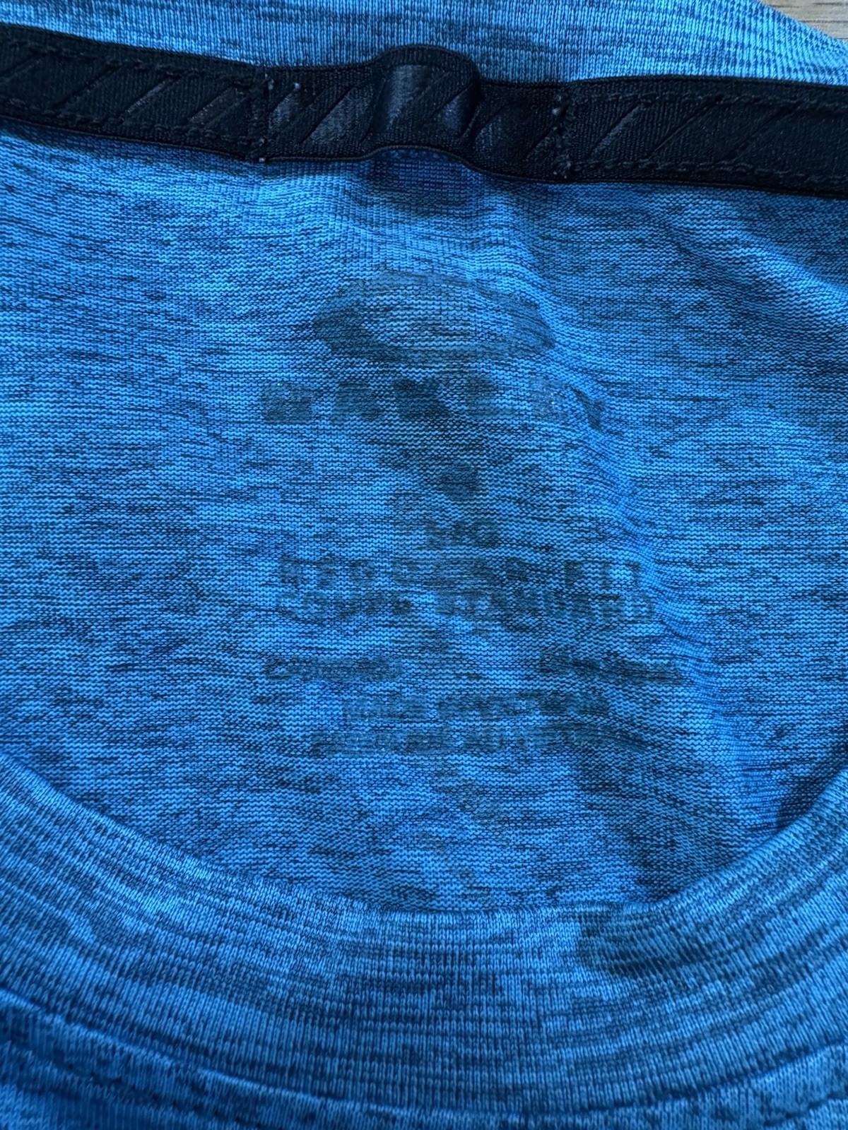 oakley t shirt large men Blue Sports Beach Casual Performance gallery