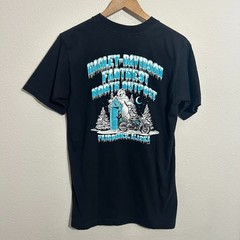 VTG Harley Davidson Wolf Fairbanks Alaska T Shirt Motorcycles M HD 2005 Wolves