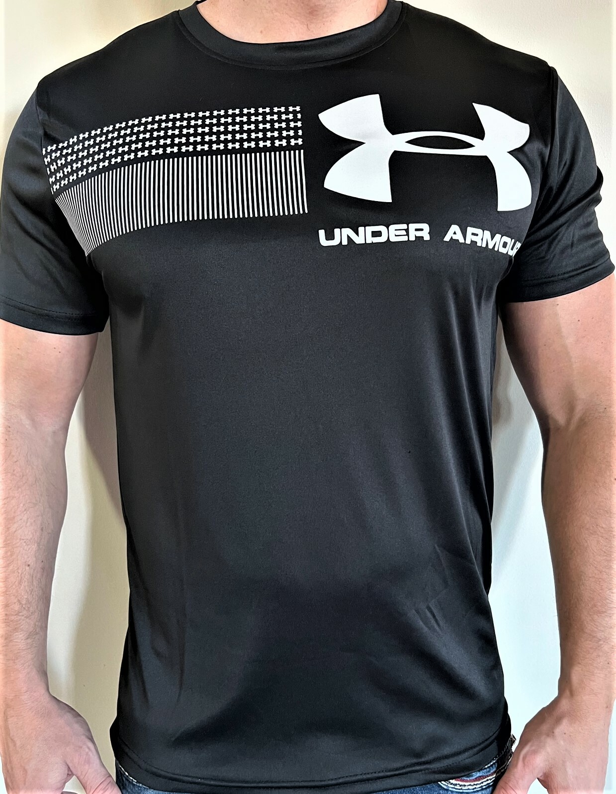 UA Under Armour Men's Logo Tee Top Athletic Muscle Gym Shirt New With Tags gallery