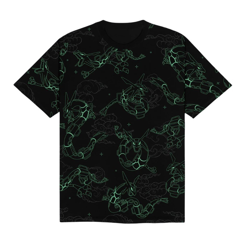 Rayquaza Pattern T shirt, unisex tshirt gallery
