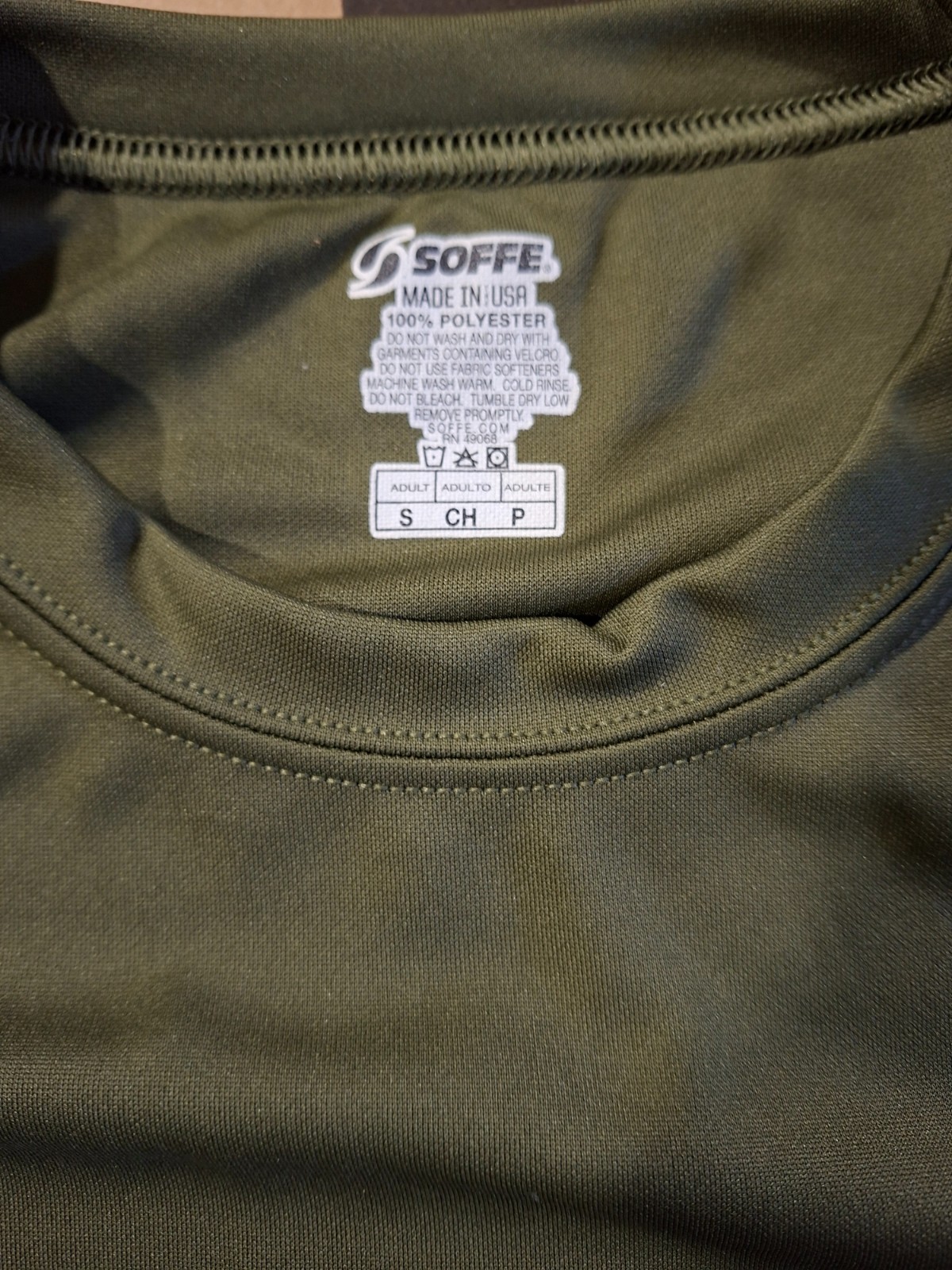 Soffe Military Short Sleeve Polyester T-shirt - USA USMC Certified T-shirt gallery