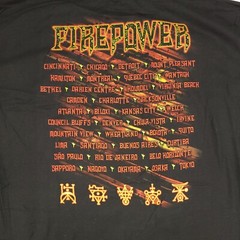 Judas Priest Firepower 2018 Tour Dates T Shirt Size 3XL XXXL New Deadstock #P90