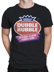 Officially Licensed Dubble Bubble Original Flavor Logo Men’s T-shirt