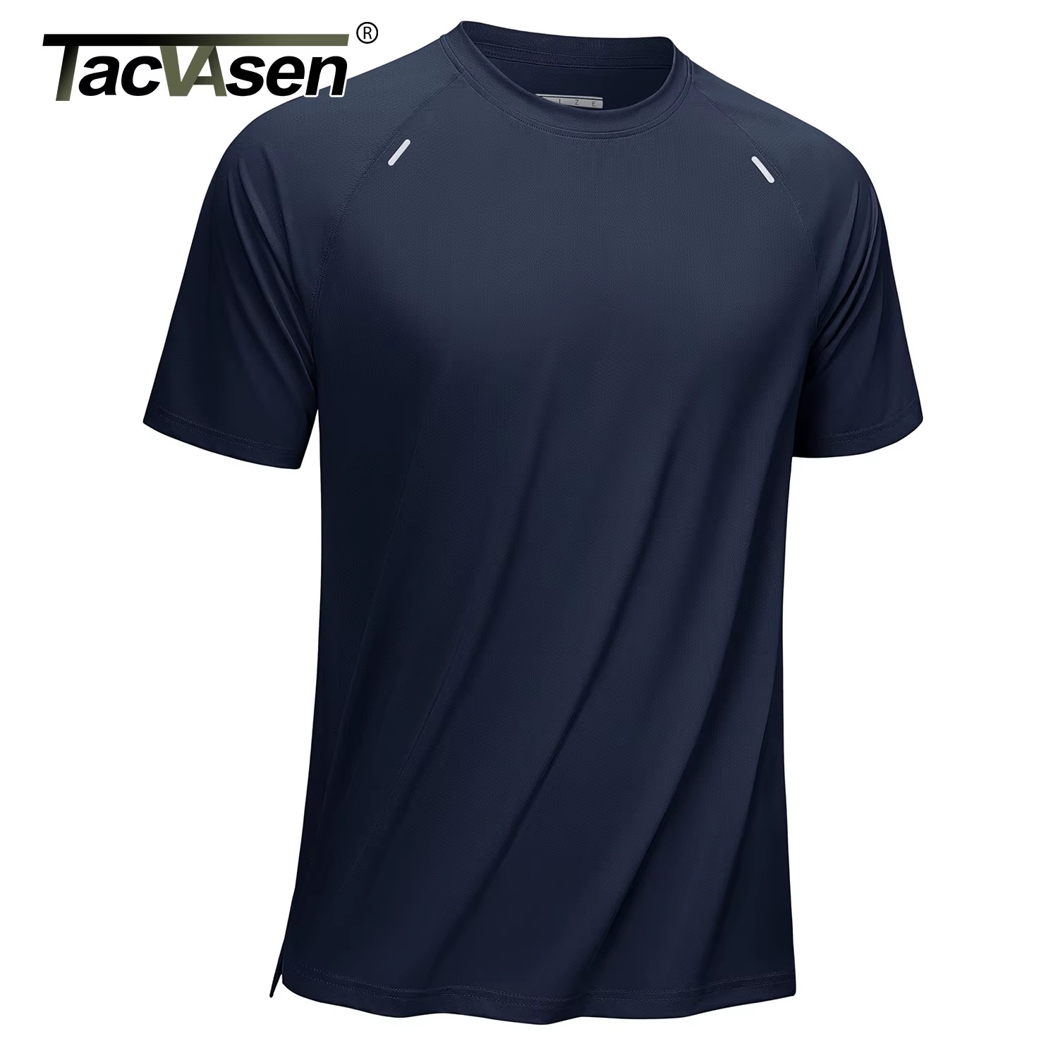 Mens Sports T-Shirt Lightweight Quick Dry Breathable Stretch Fitness gallery