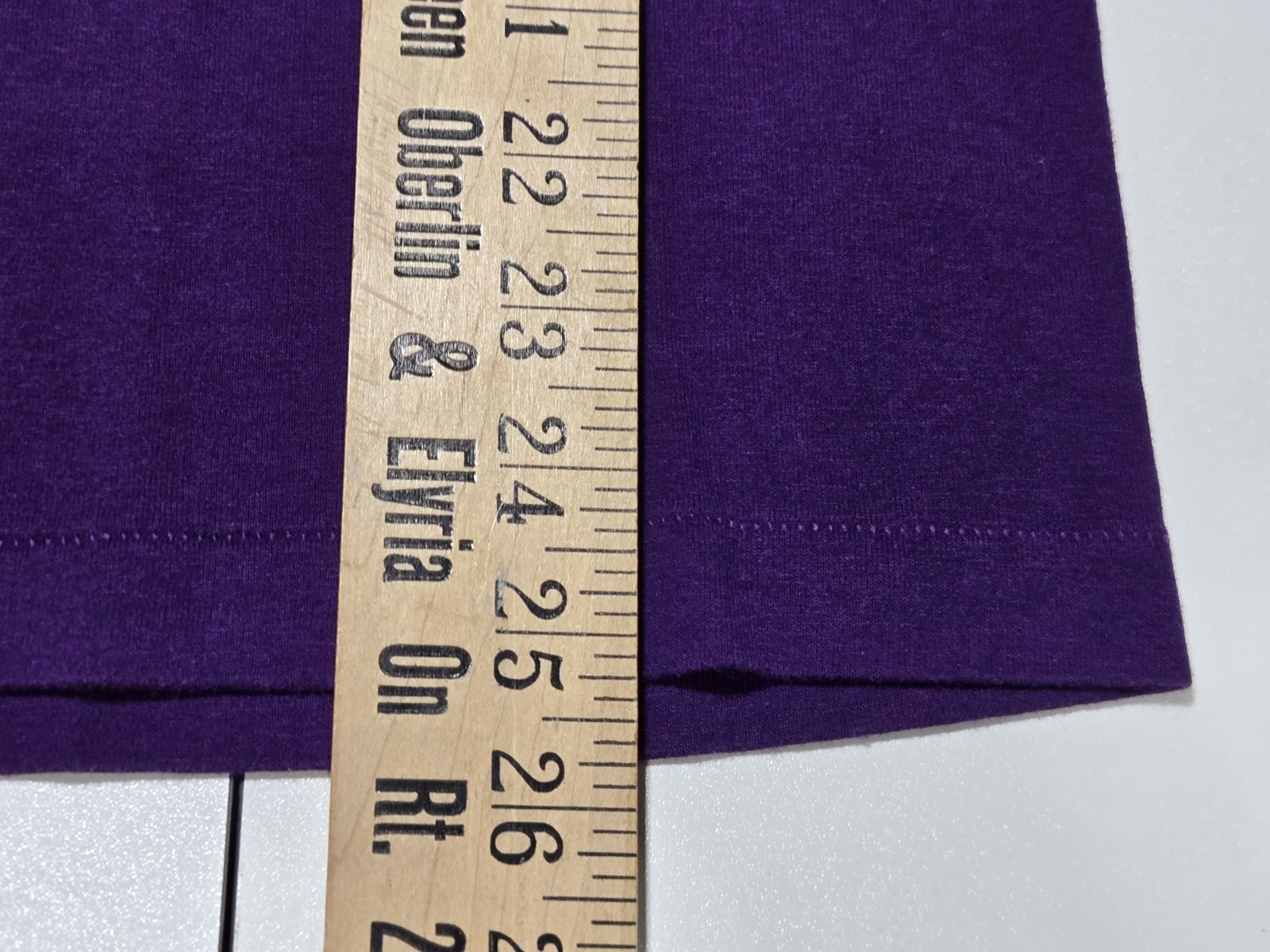Vintage 80s Purple Person Profile People M T-Shirt Single Stitch Berenson 1982 gallery