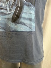 VTG Alaska 90s Mountain Style Snow Wolf Nature Tee M Band Dream Catcher Tribal