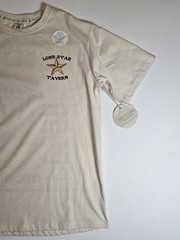 Recycled Threads Lonestar Tavern T-shirt Mens Medium Beige Tee Eco Friendly