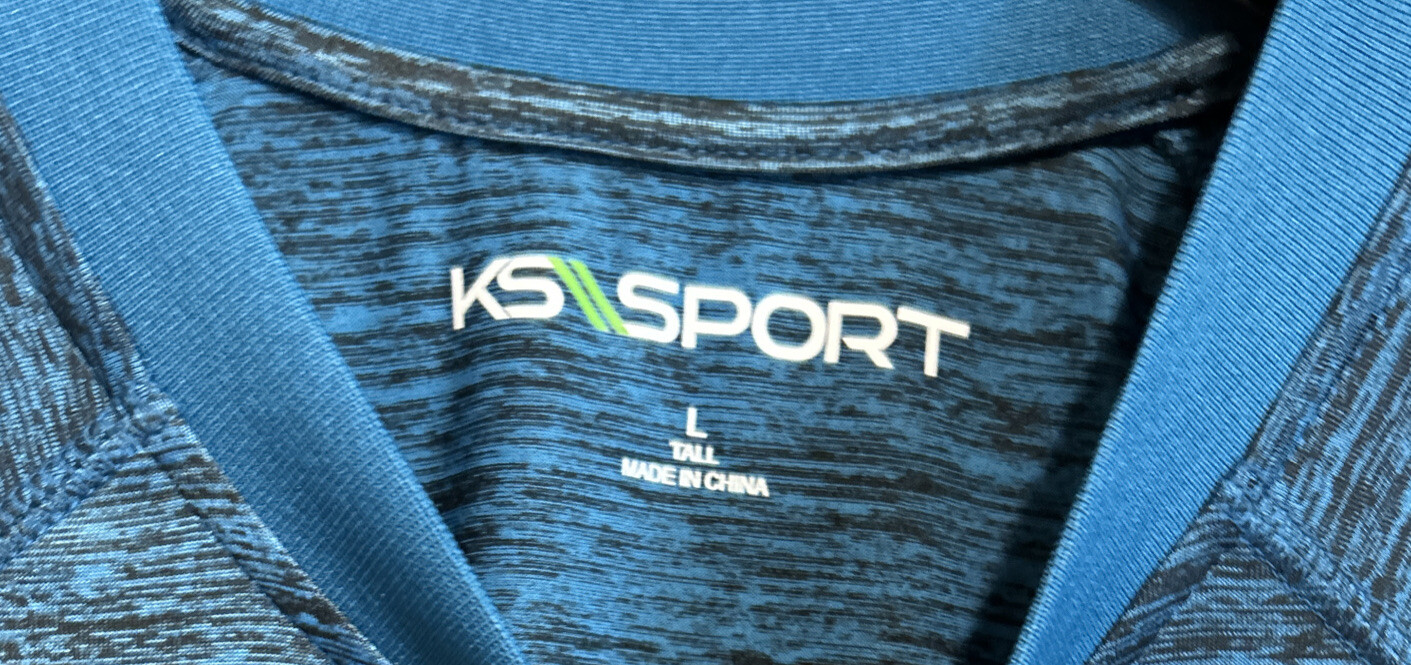 KS Sport 65-6417-3 Men's Lightweight Active Shirt, Large Tall gallery