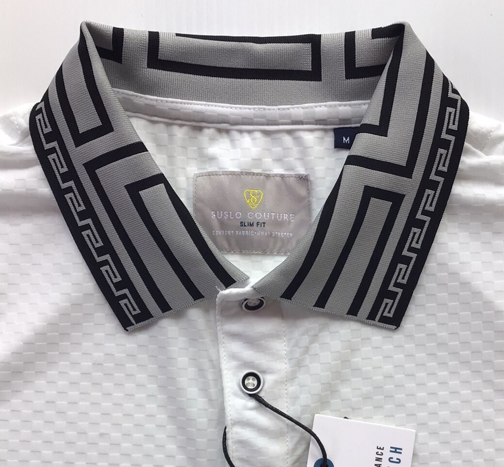Men's Luxurious Polo Shirt,Italian Style,Stretch S to 2XL…..A11.A gallery