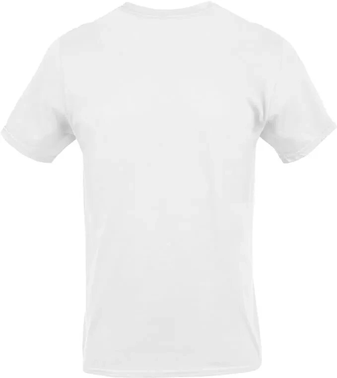 Gildan Men's Crew Neck T-Shirts, 6 Pack, White Tees, 100% Cotton gallery