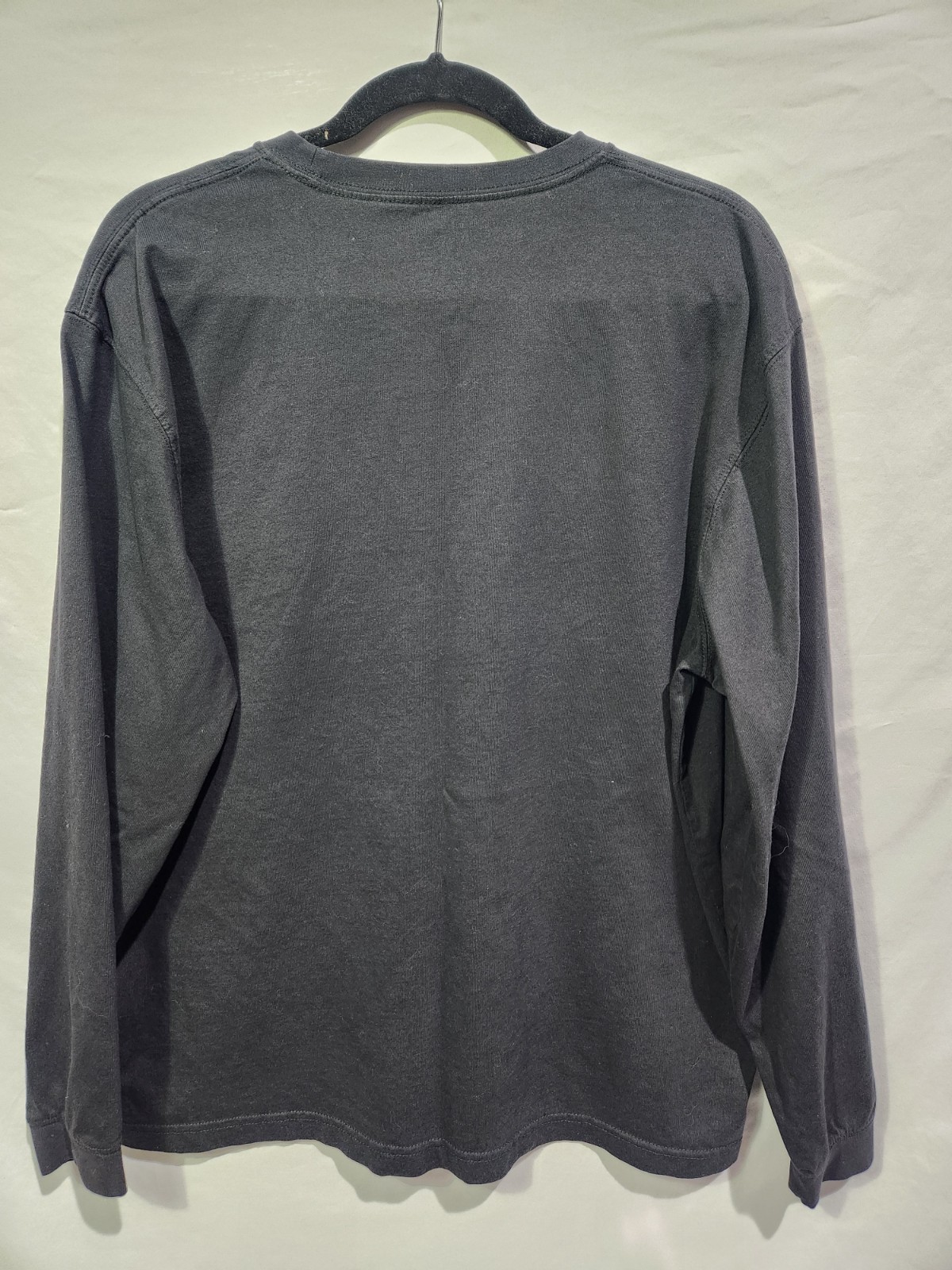 L.L Bean Men's Black Carefree Unshrinkable Tee Traditional Fit Long-Sleeve Large gallery