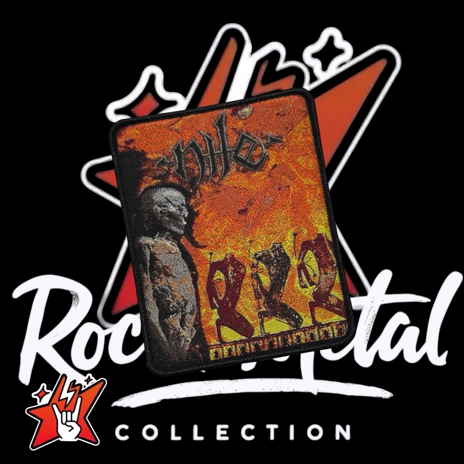 Nile Official Exclusiv Woven Patches Obituary Suffocation Incantation Death gallery