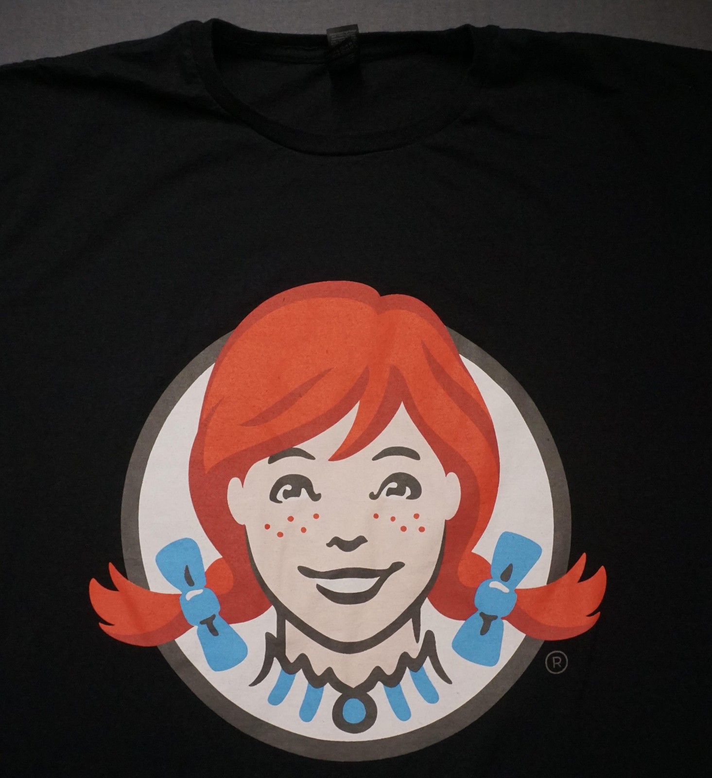 Wendys X Spongebob Shirt Mens Large Black Krabby Patty Square Pants Collab Tee gallery
