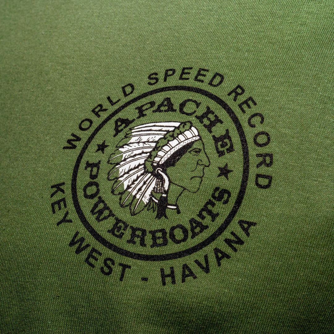 World Speed Record T-Shirt | Military Green gallery