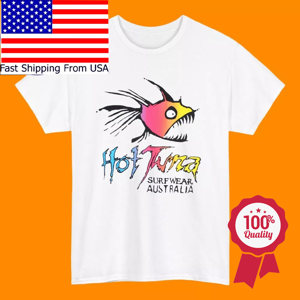 HOT TUNA Surf Wear Surfboards Men's White Size S to 5XL gallery