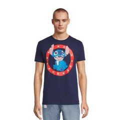 Disney Lilo Stitch Graphic S/S Tee Star Circle XL or 2XL Men’s
