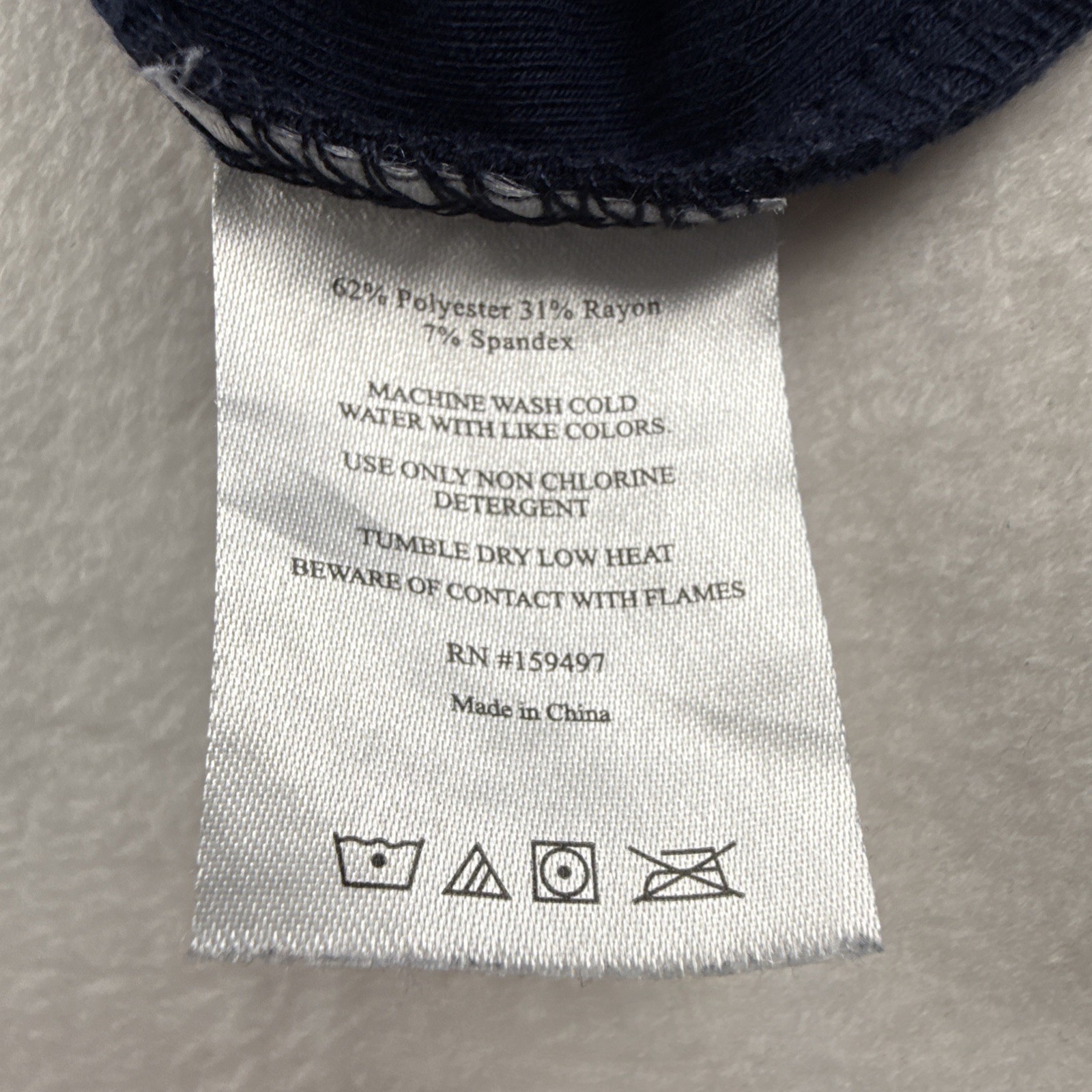 Venado Shirts Men XL Henley Long Sleeve Blue 3 Button Collar Poly Rayon Blend gallery