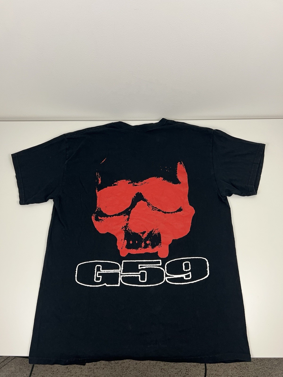 G59 Records Red Skull Suicideboys Black T Shirt Men Size L Large Rap Hip Hop gallery