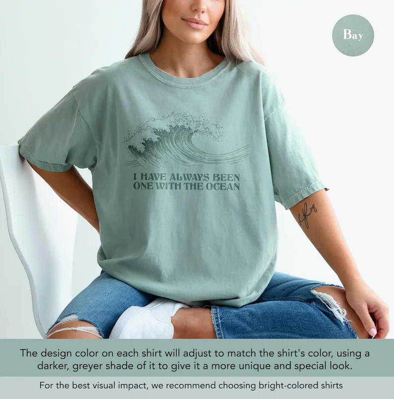 The Ocean Beach Sea Life Comfort Tee gallery