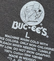 Buc-ee’s Halloween “Let’s Boo This!” Graphic Print Black T-Shirt L Cotton