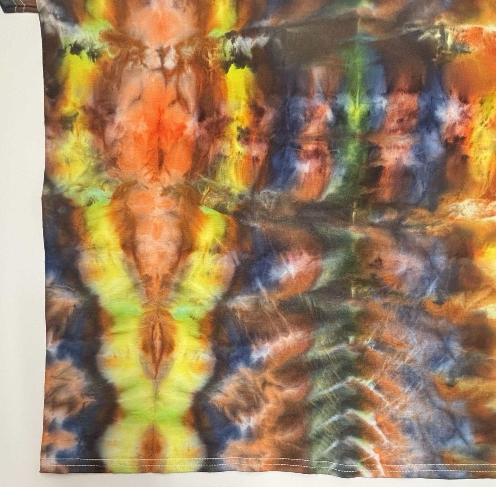 Handmade Ice Tie Dye Adult T-Shirt Unisex Size XL Multicolored Gildan Tee NEW gallery