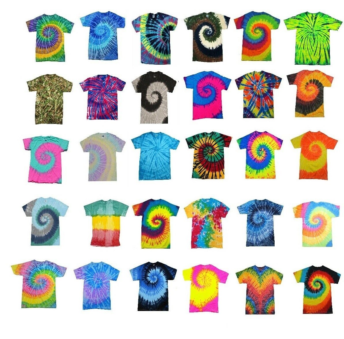 PEACHES – Brand NEW Tie Dye T-shirts, S,M,L,XL,2X,3X, Blank, Tye Died, Dyed Tee