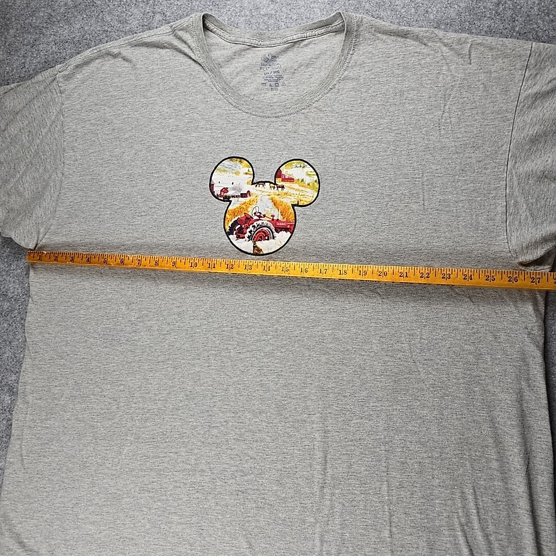 Farmall Mickey Ears Tee Shirt 3XL Farmall Winter Scene Mickey Mouse Ears gallery