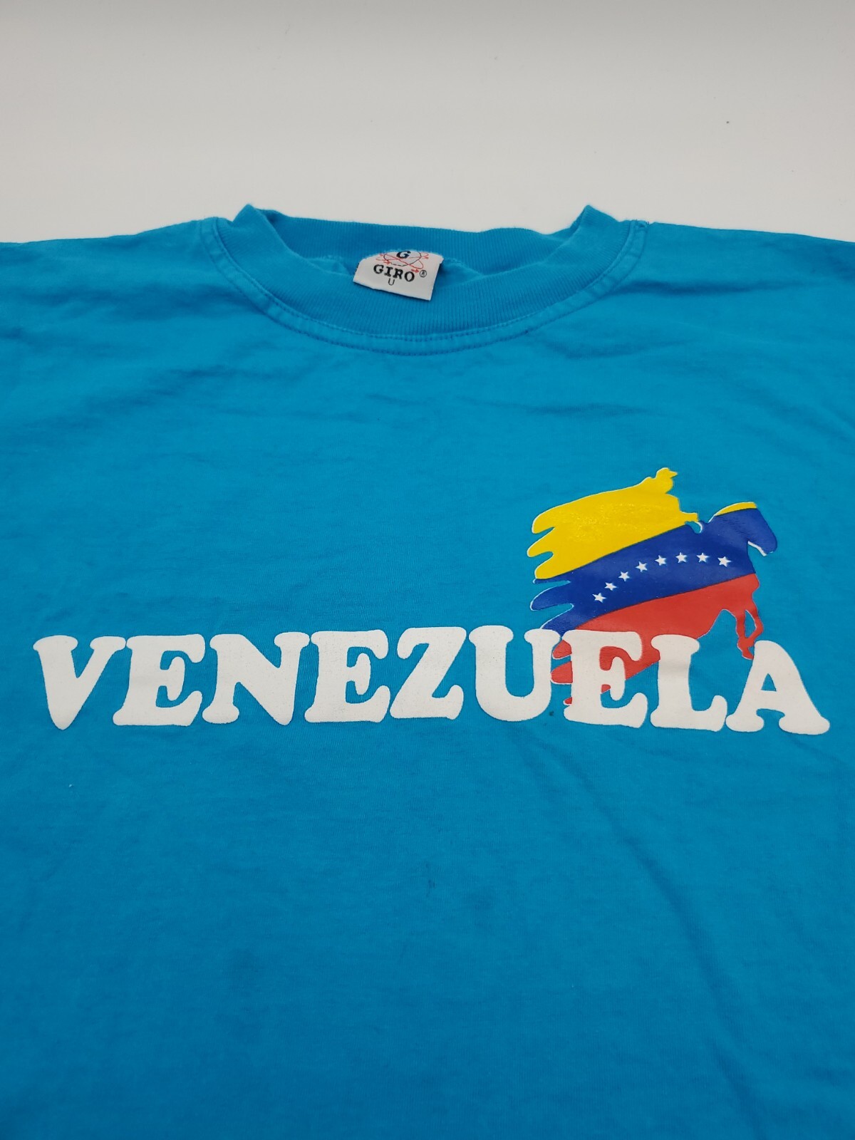 Giro Large Venezuela Blue Flag Men Shirt. gallery