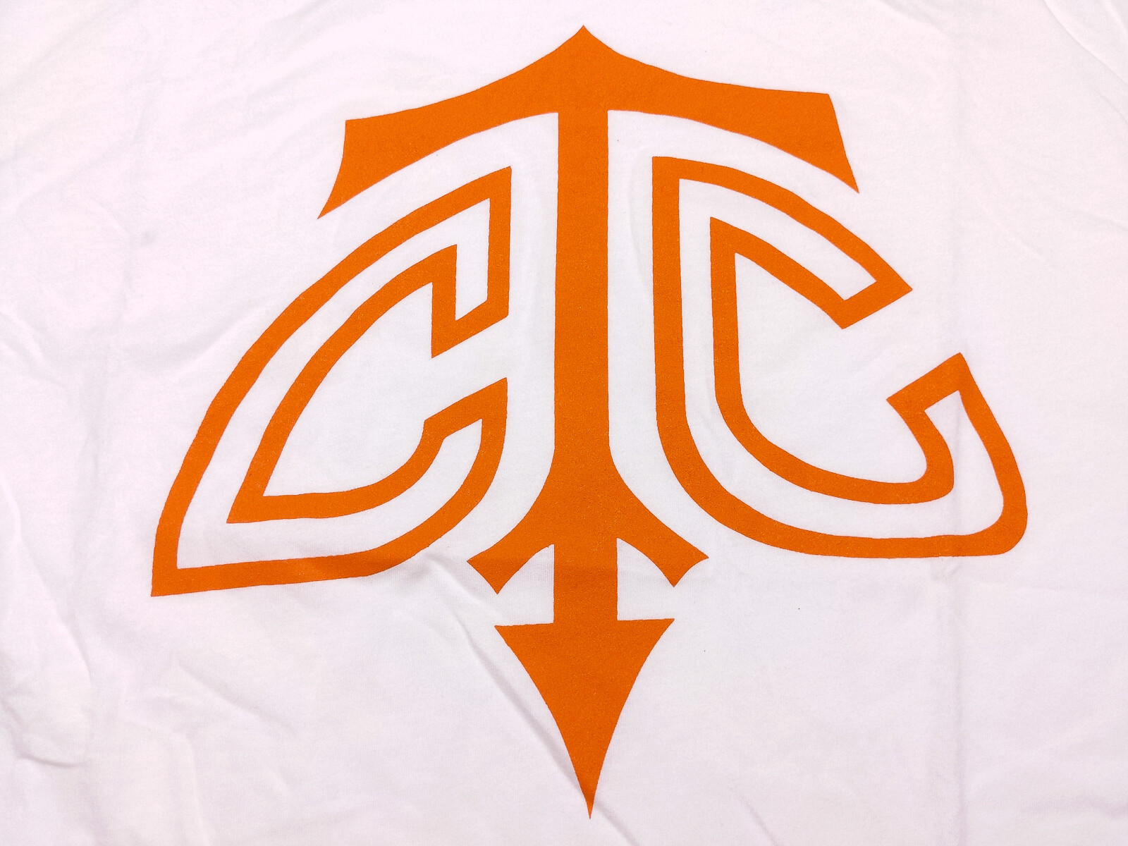 TULSA COUNTRY CLUB TCC Golf Opolis Clothing Co. T-Shirt White Orange XL ~ New gallery