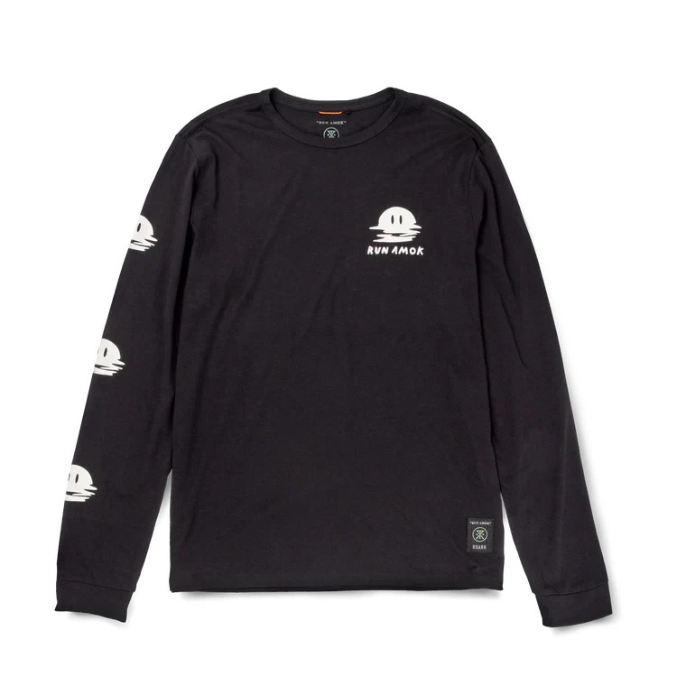 Roark Mathis Men’s Run Amok L/S Tee XL Active NEW #5807 Workout