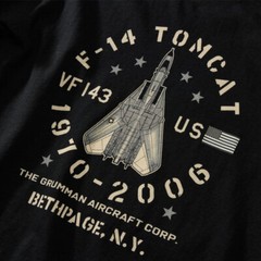 Red Canoe Grumman F-14 Tomcat Long Sleeve T-Shirt