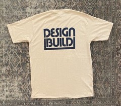 VTG 80s Design Build Paper Thin Construction Remodeling T Shirt Single Stitch L