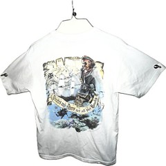 Anvil Amphibious Outfitters Pirates And Divers Get The Booty T Shirt White Small