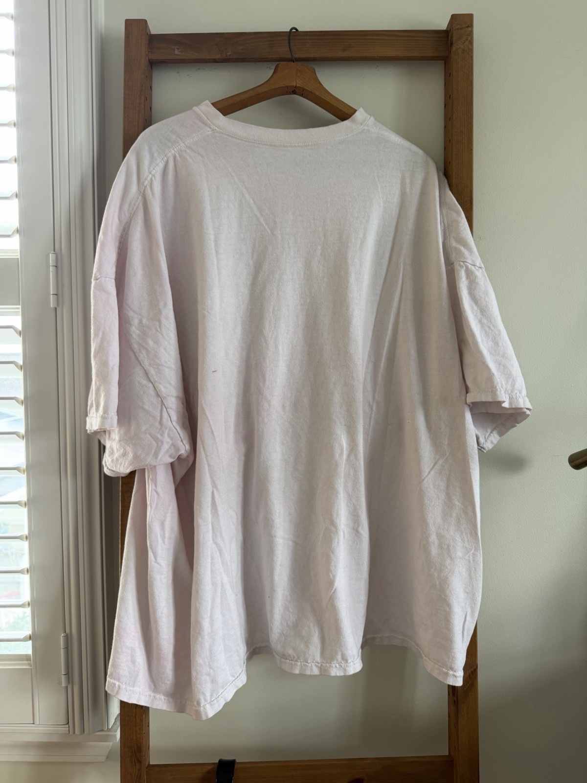 Vintage 1995 Budweiser Beer Frog Tee Size 3XL Made In USA "Bud Weis Er" Pink gallery