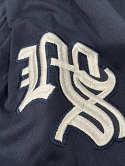 Banda MS Edicion Limitada XL Baseball Jersey Navy Blue Official Tour Merch Casac