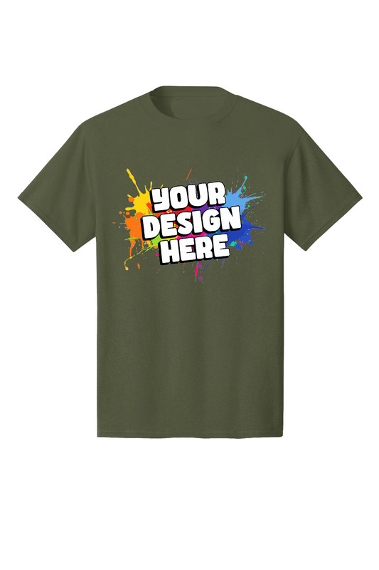 Custom Design Personalized T-shirt With Your Logo Short Sleeve Tee gallery