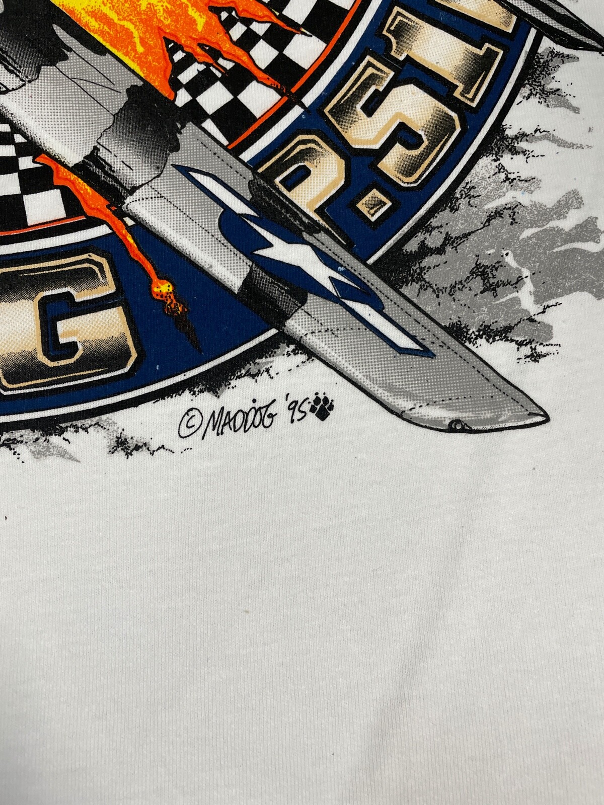 MAN-O-WAR P-51 MUSTANG SQUARE 1 AVIATION TSHIRT 2XL GILDAN PRINTED USA gallery