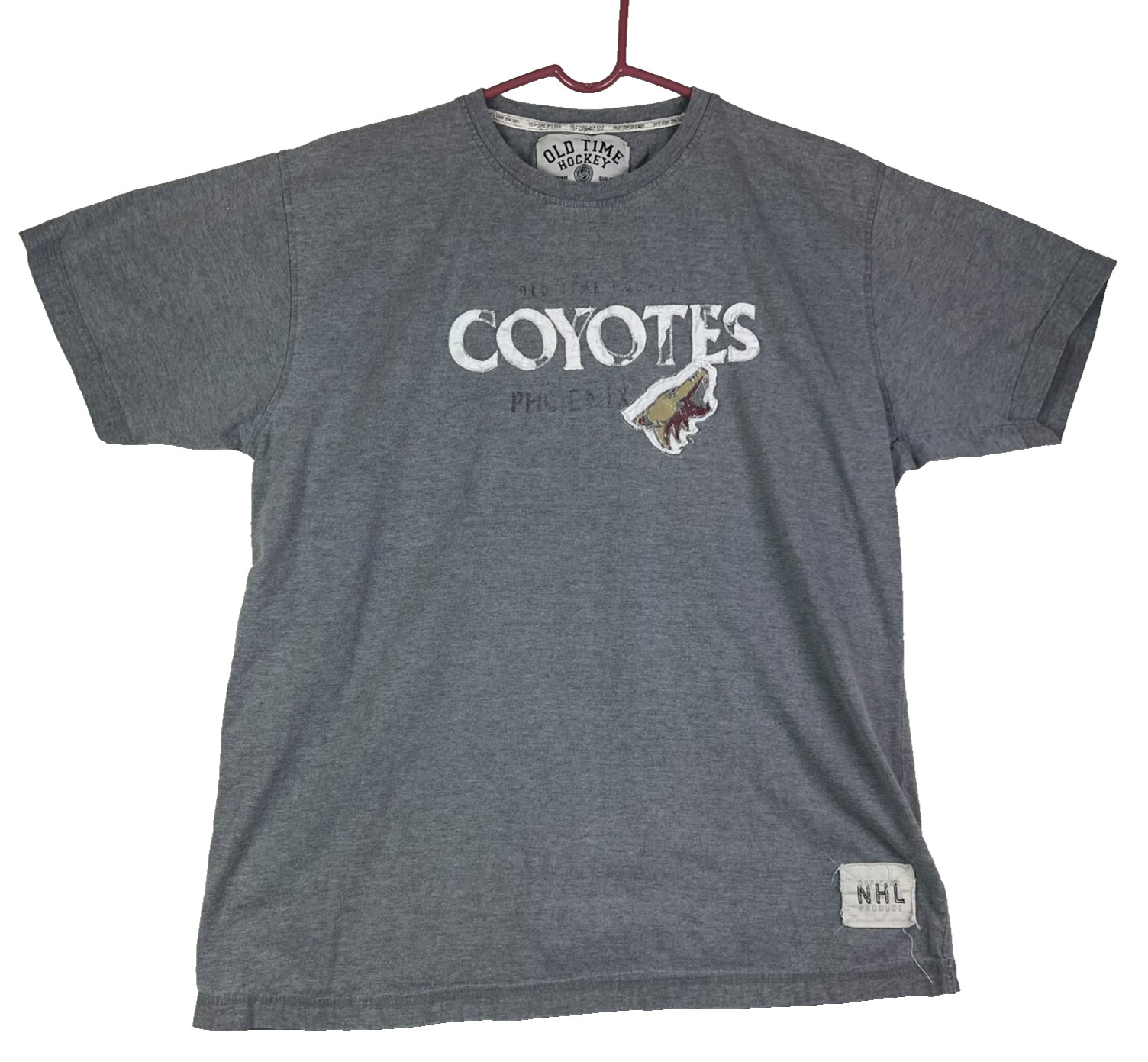 Phoenix Arizona Coyotes NHL Team T Shirt Mens XL Old Time Hockey Short Sleeve