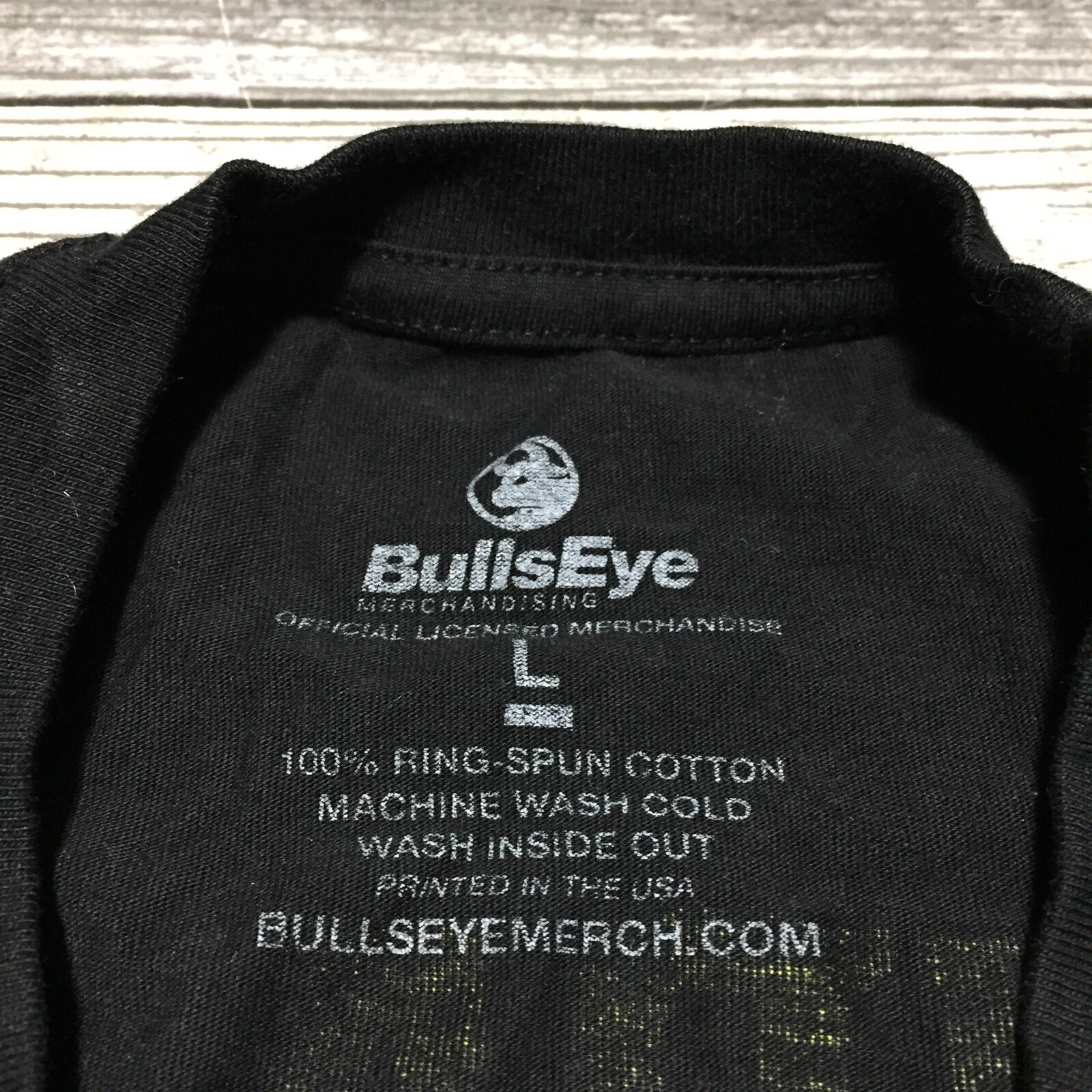 Banda MS 2003-2023 20th Anniversary Tour T Shirt Men’s L Black Bullseye gallery