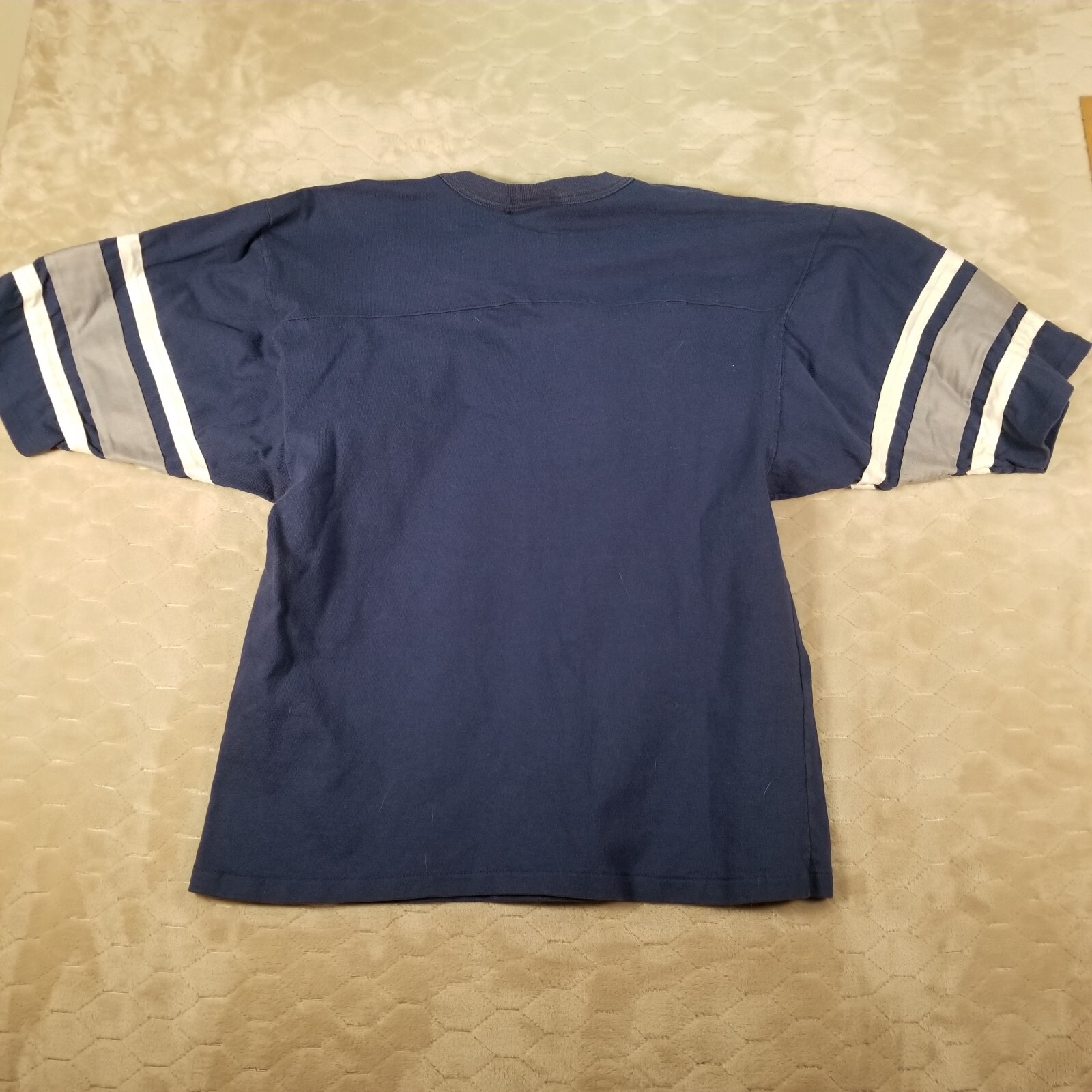 Vintage Team Rated Dallas Cowboys Shirt Mens Size Medium Blue NFL Graphic 90s gallery