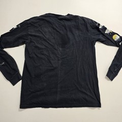 Teddy Fresh “I Have Crippling Anxiety” Long Sleeve Black Shirt, Size Medium