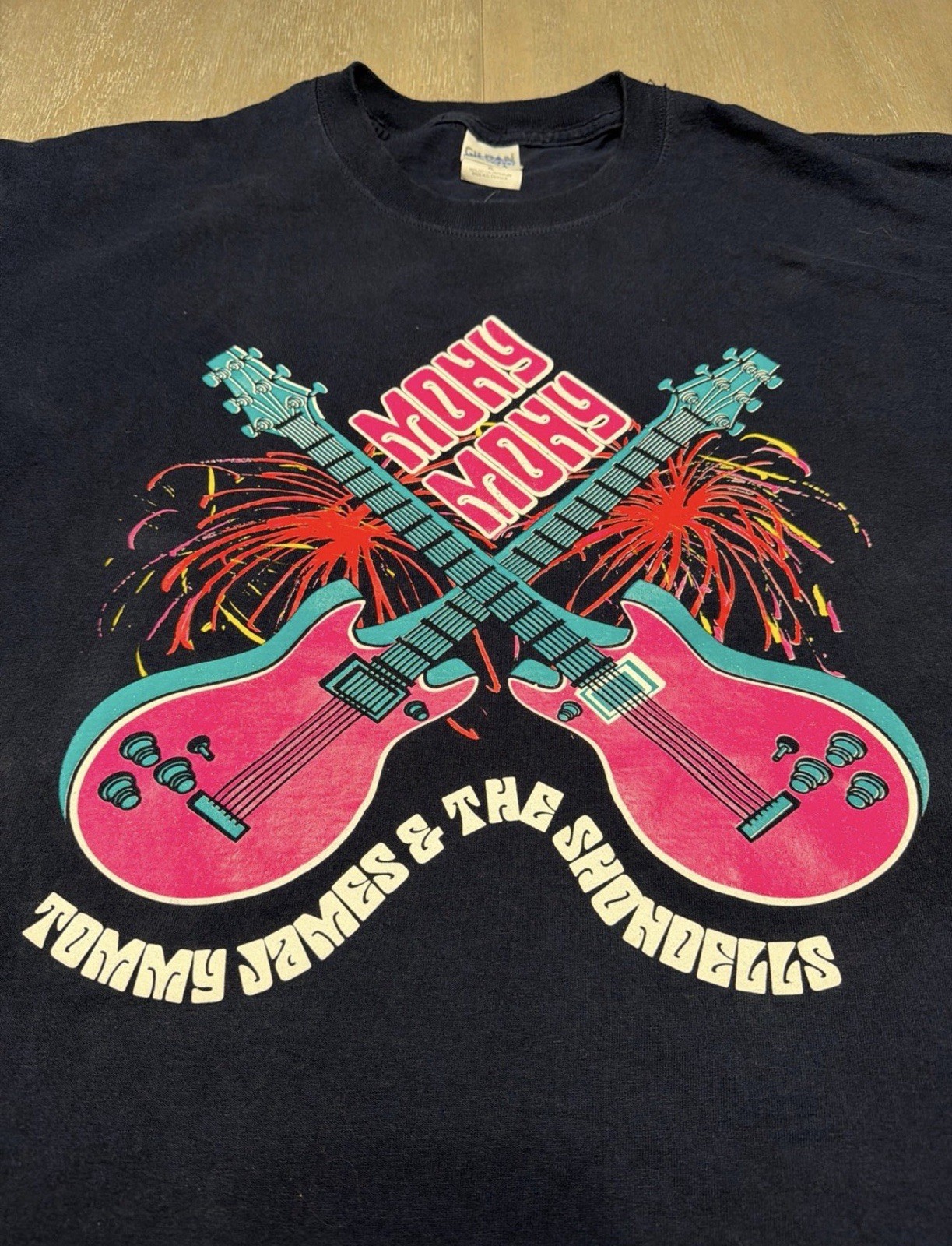 Vintage Tommy James & The Shondells Mony Mony T-Shirt XL Y2K 2000s Band Tee gallery