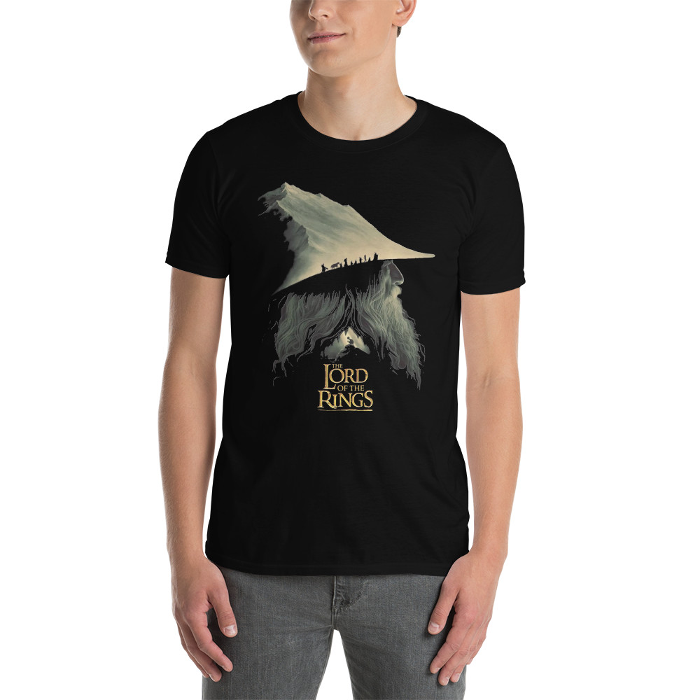 SMOKING GANDALF, HOBBIT, LORD OF THE RINGS, PRINTED T-SHIRT gallery