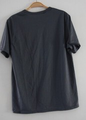 Men’s functional tricot shirt grey short sleeve size S