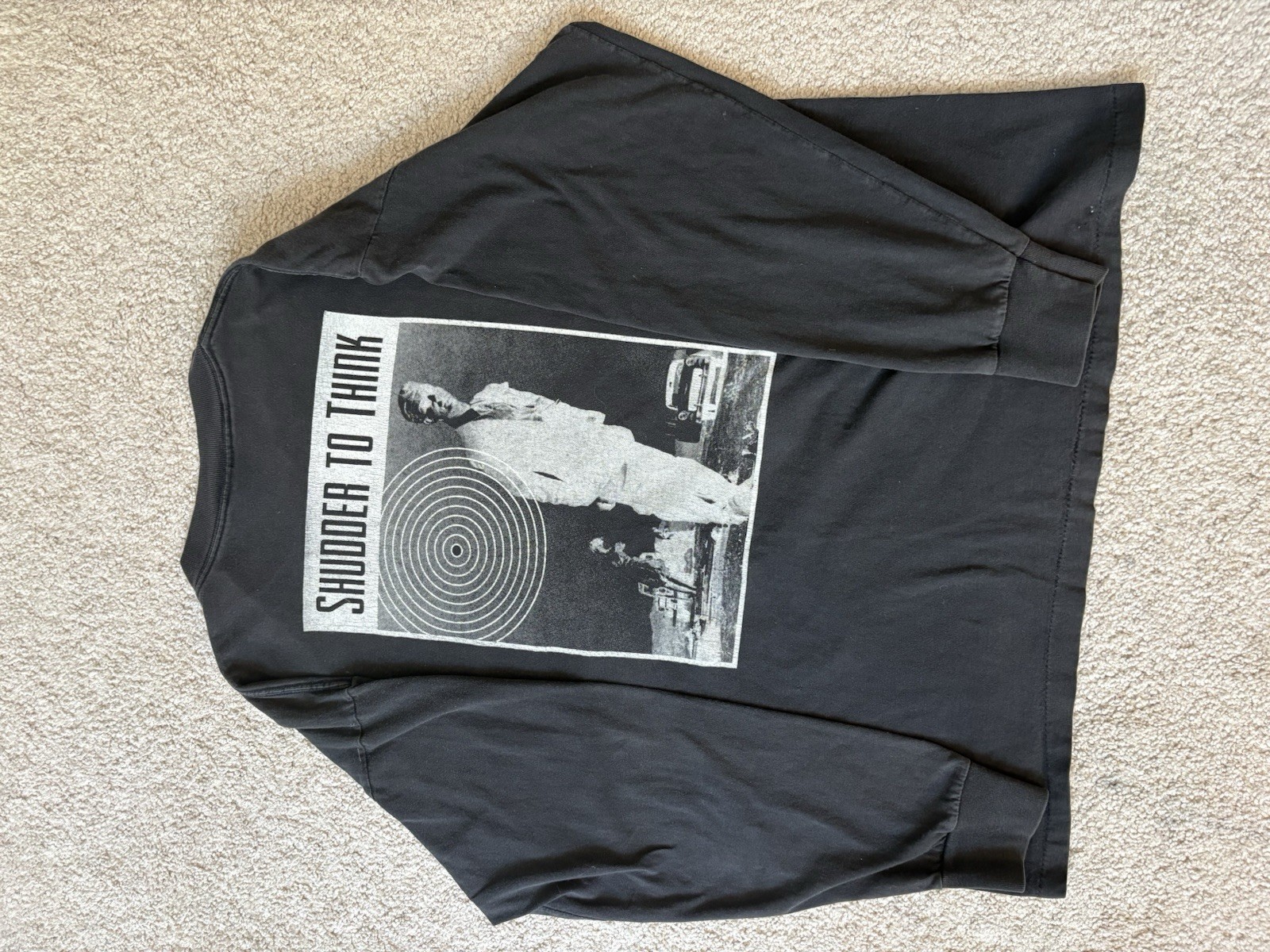 RARE Shudder to Think Pony Express Record Long Sleeve With Back Design Size XL gallery