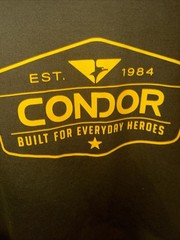 Condor 40th Anniversary Shirt Hunter Green Used , Very Good Soft