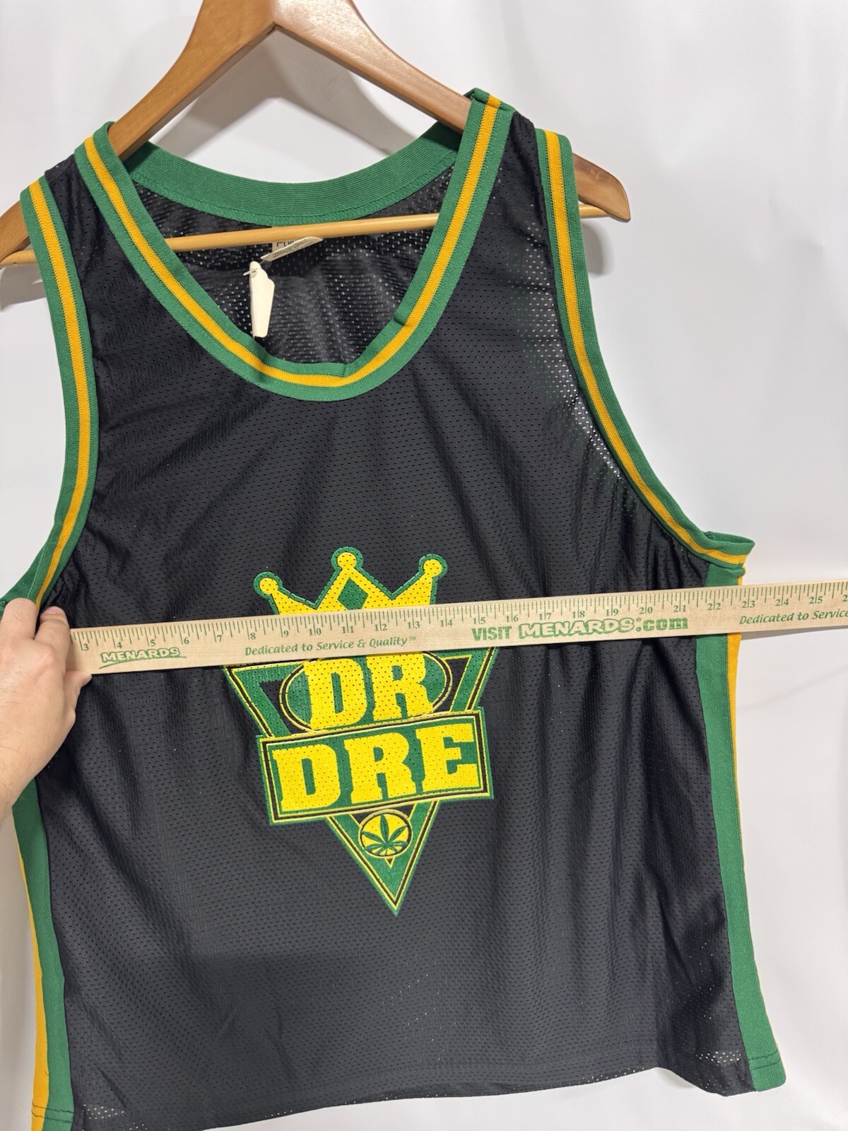 Vintage 90s Dr Dre Basketball Jersey XL/One Size Fits All NWOT Rap Tee Rare gallery