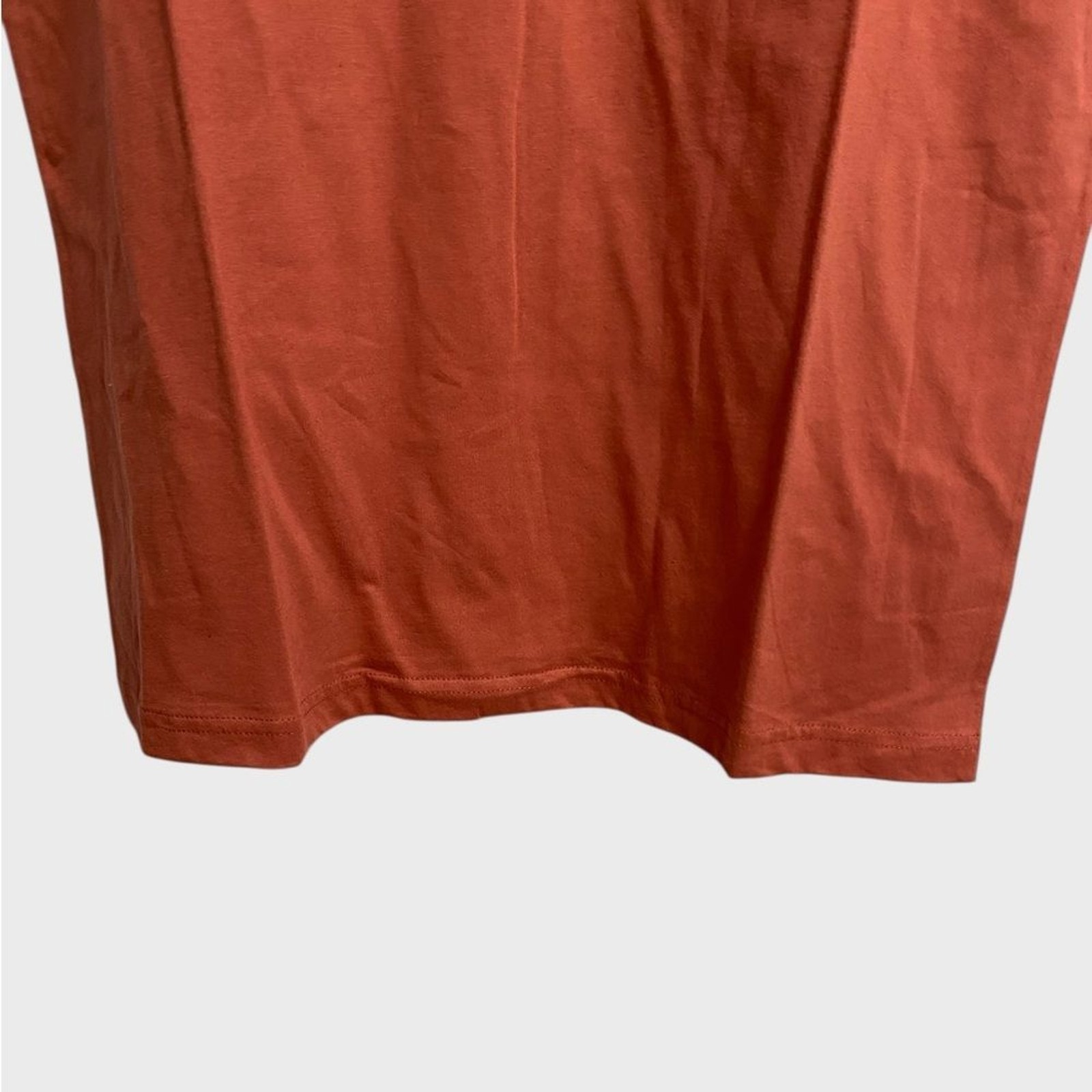 NWT Urban Outfitters RSQ Burnt Orange Pocket Tee M Soft Minimalist Unisex Casual gallery