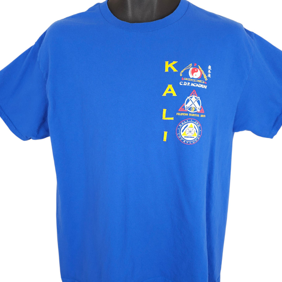 Kali Eskrima T Shirt Mens Size Large Blue Filipino Fighting Arts Philippines gallery